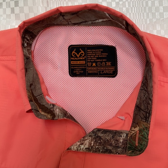 REALTREE men’s L vented shirt - Picture 2 of 10